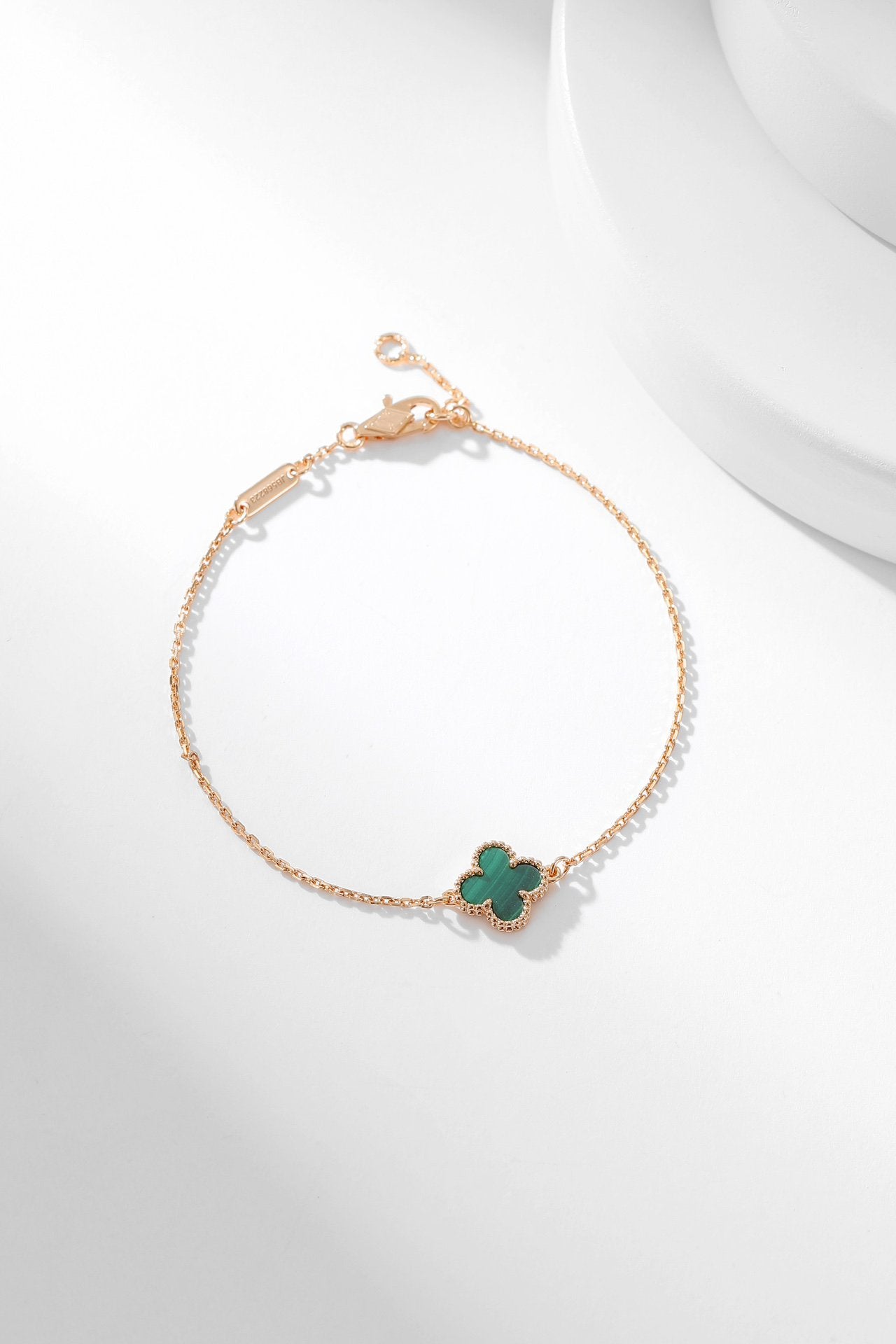 Miro CLOVER BRACELET MALACHITE 1 MOTIF