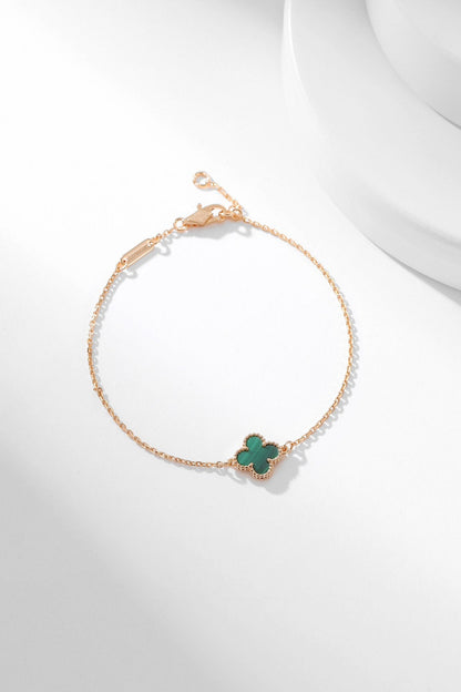 Miro CLOVER BRACELET MALACHITE 1 MOTIF