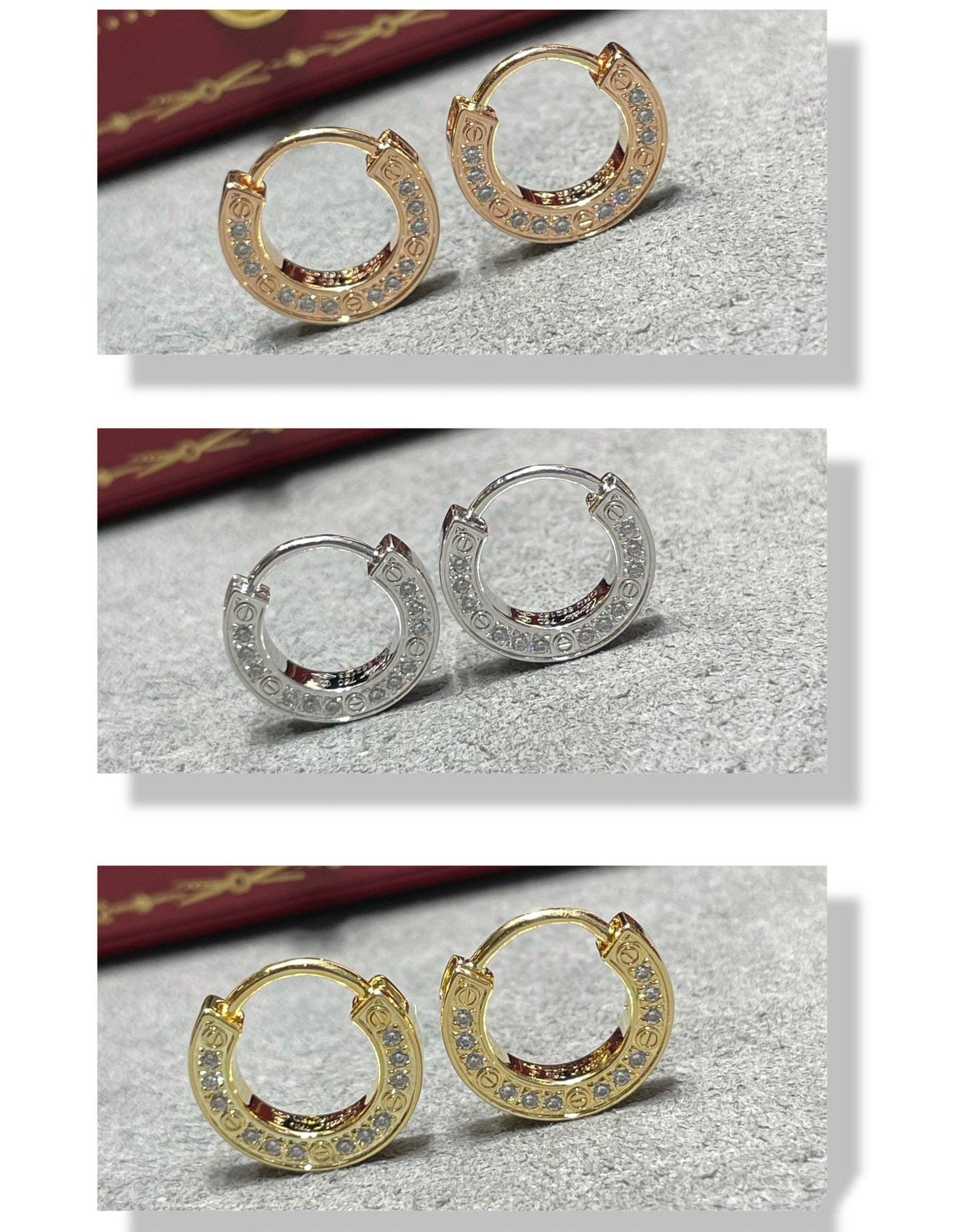 Miro LOVE DIAMOND EARRINGS