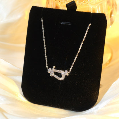 Miro FORCE 10 DIAMOND SILVER NECKLACE MINI MODEL