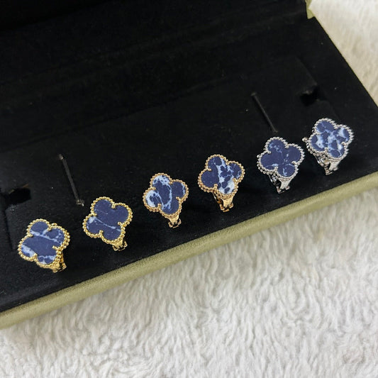 Miro CLOVER PIETERSITE MEDIUM STUD EARRINGS
