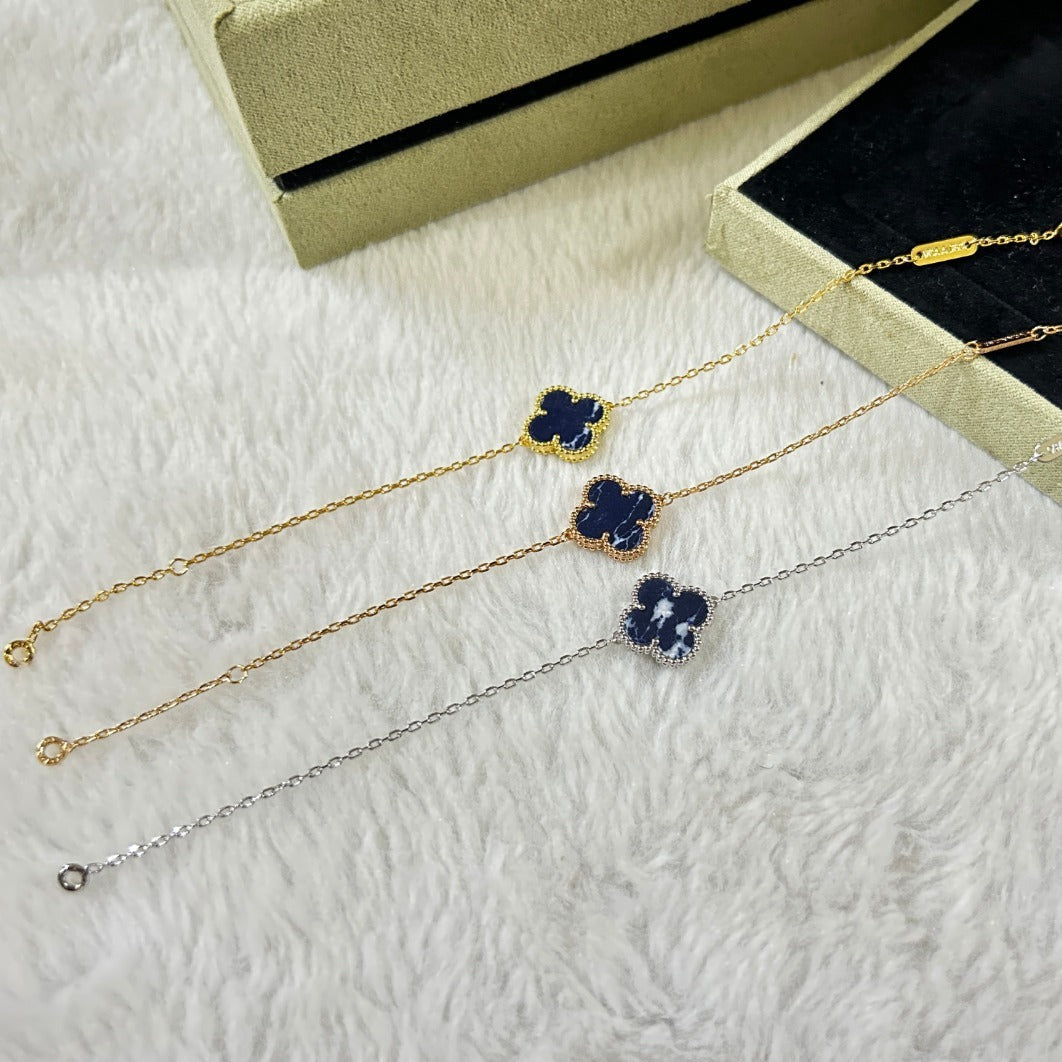 Miro CLOVER 1 MOTIF PIETERSITE BRACELET