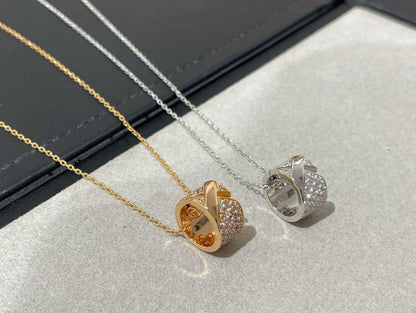 Miro LIENS EVIDENCE DIAMOND PAVED NECKLACE