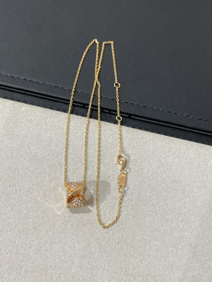 Miro LIENS EVIDENCE DIAMOND PAVED NECKLACE