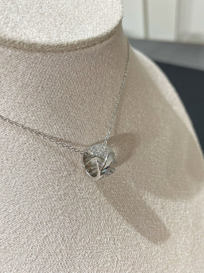 Miro LIENS EVIDENCE DIAMOND PAVED NECKLACE
