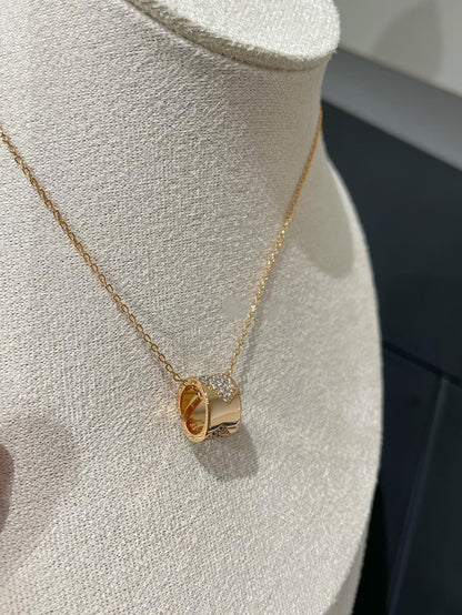 Miro LIENS EVIDENCE DIAMOND PAVED NECKLACE