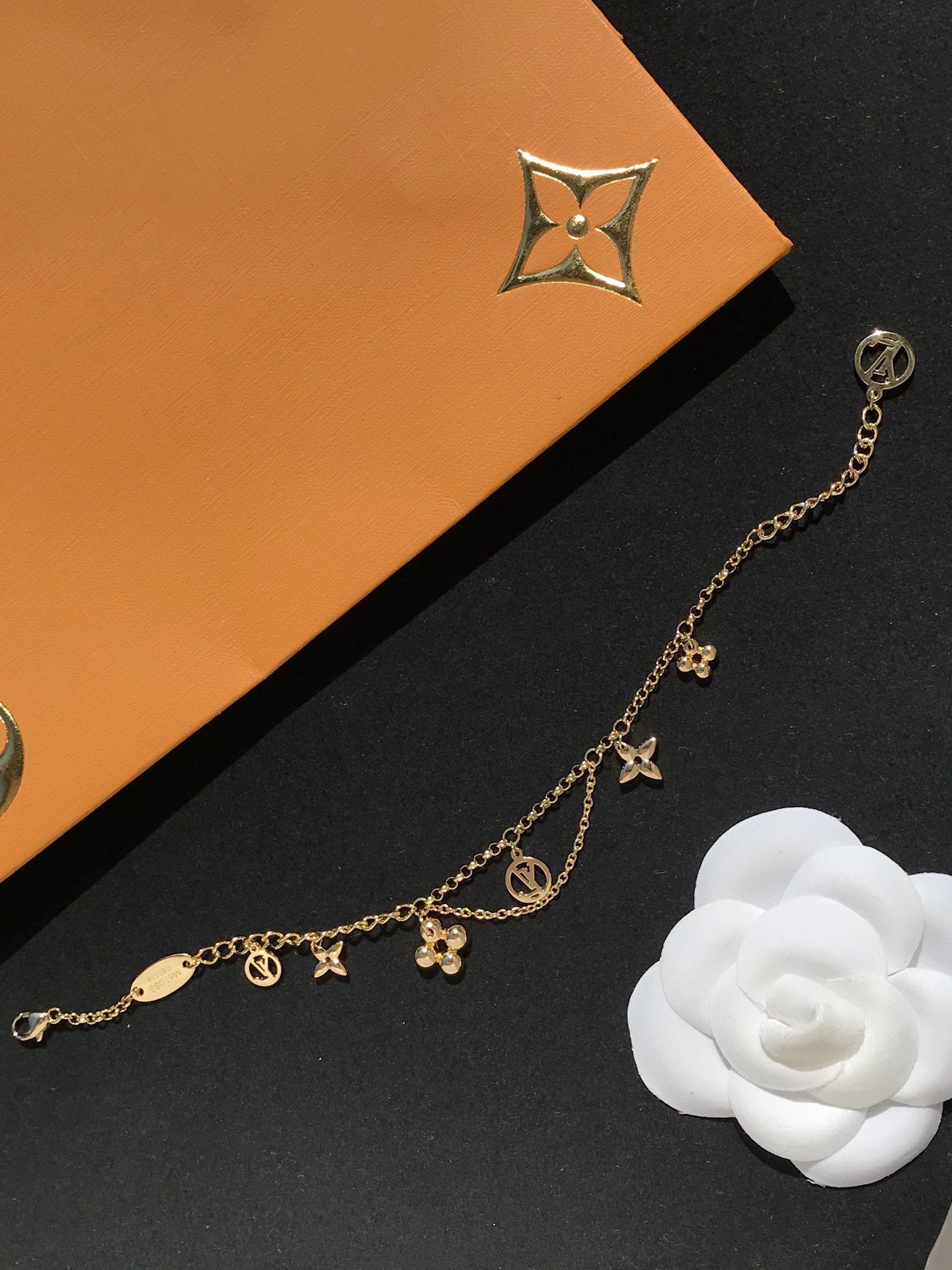 Miro BLOOMING PINK GOLD MOP BRACELET
