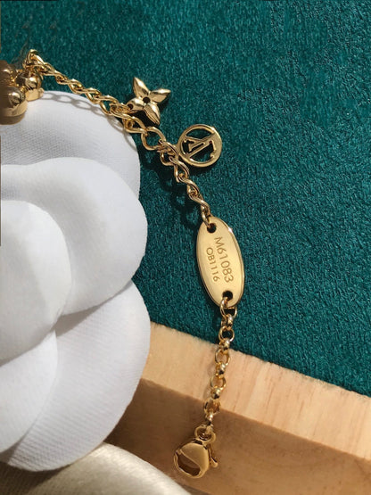 Miro BLOOMING PINK GOLD MOP BRACELET