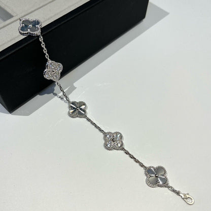 [Miro ]New  CLOVER 5 MOTIF LASER BRACELET COLLECTION