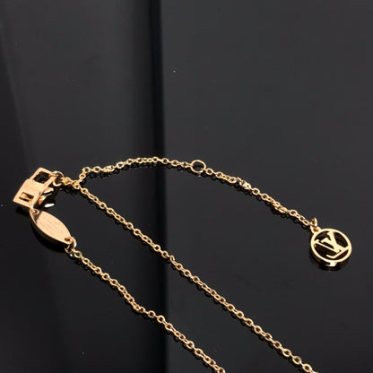 Miro COLOR BLOSSOM PINK MOP SUN GOLD NECKLACE