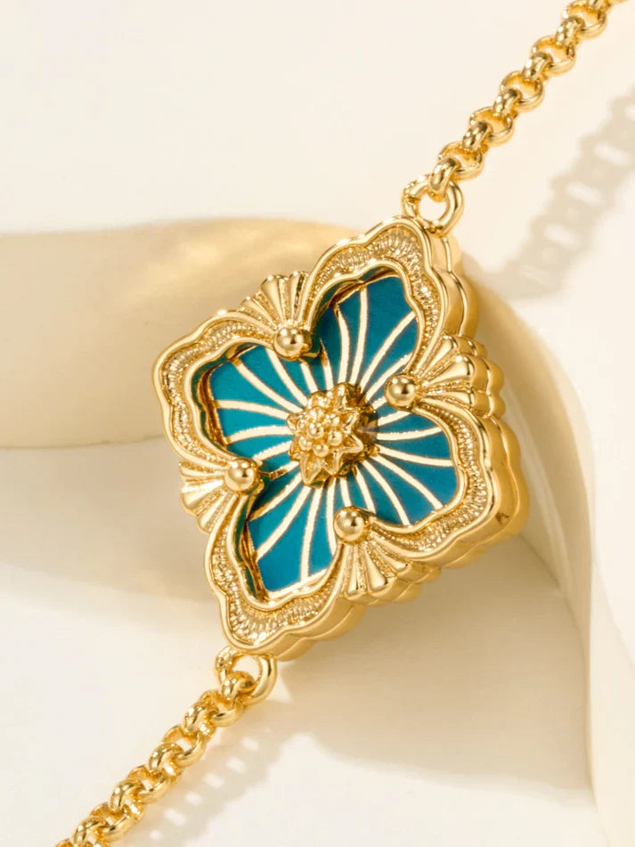 [Miro]B.C.L ENAMELED One-Flower Bracelet£¨Various Colors)