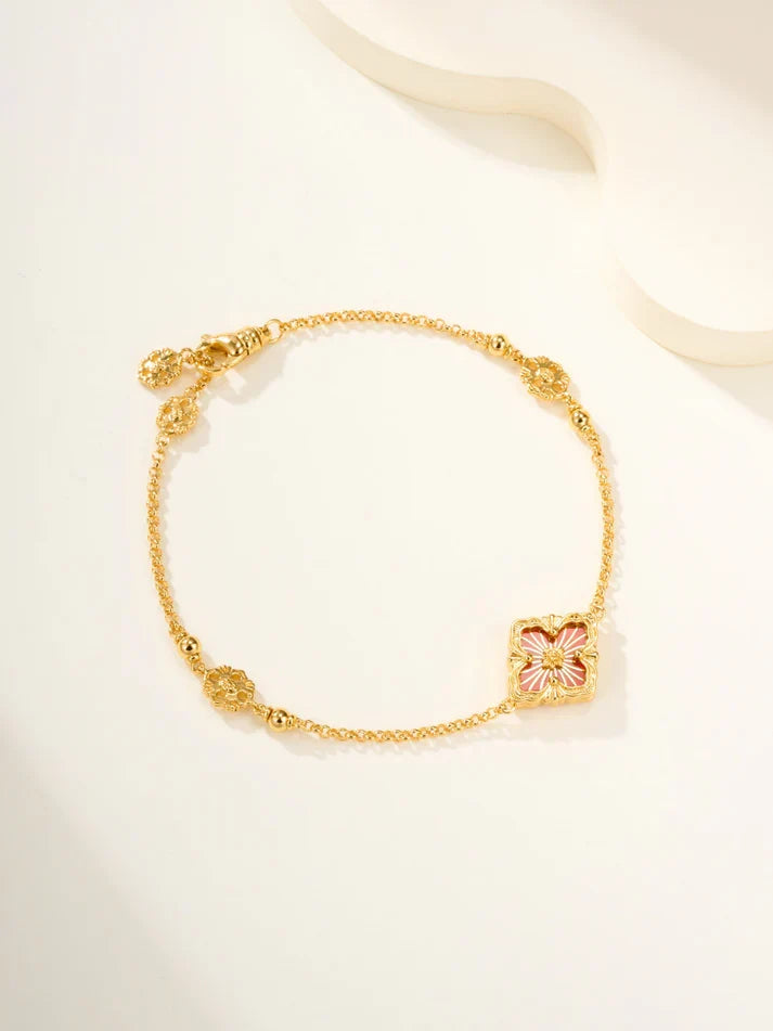 [Miro]B.C.L ENAMELED One-Flower Bracelet£¨Various Colors)