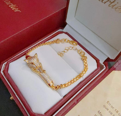 Miro  PANTHERE  BRACELET DIAMONDS