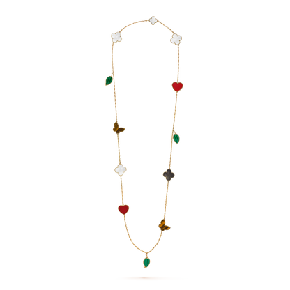 [Miro ] Lucky Alhambra Long Necklace-12 Designs