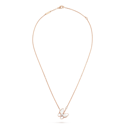 Miro BUTTERFLY MOP DIAMOND NECKLACE
