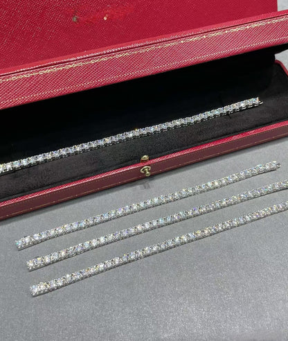 [Miro ]TENNIS BRACELET WITH FULL DIAMOND SETTING