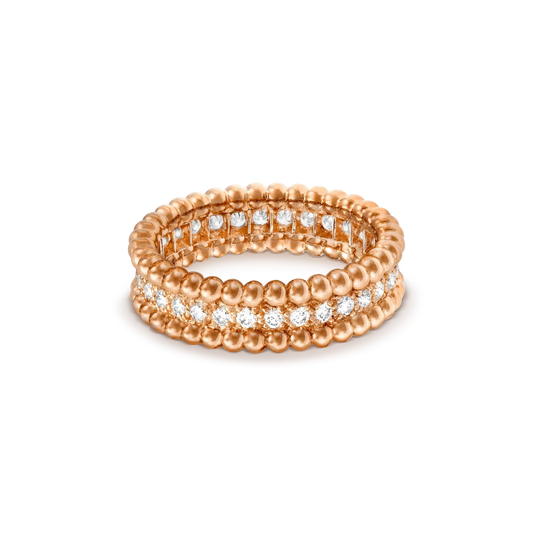 Miro PERLEE DIAMOND ROSE GOLD RING