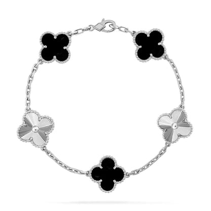 [Miro ]New CLOVER 5 MOTIF ONYXS BRACELET COLLECTION
