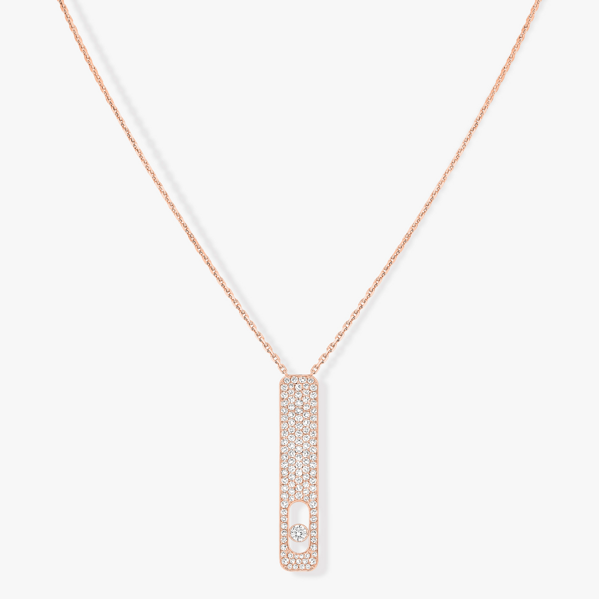 [Miro ] MY FIRST DIAMOND PAVED NECKLACE