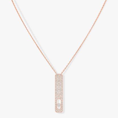 [Miro ] MY FIRST DIAMOND PAVED NECKLACE