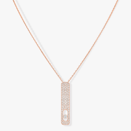 [Miro ] MY FIRST DIAMOND PAVED NECKLACE
