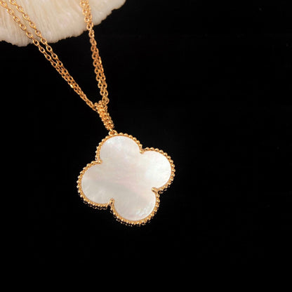 Miro CLOVER 25MM MOP LARGE PENDANT NECKLACE