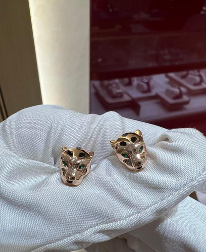 [Miro ] CHRRTAH-PRINT STUD EARRINGS, THREE COLORS