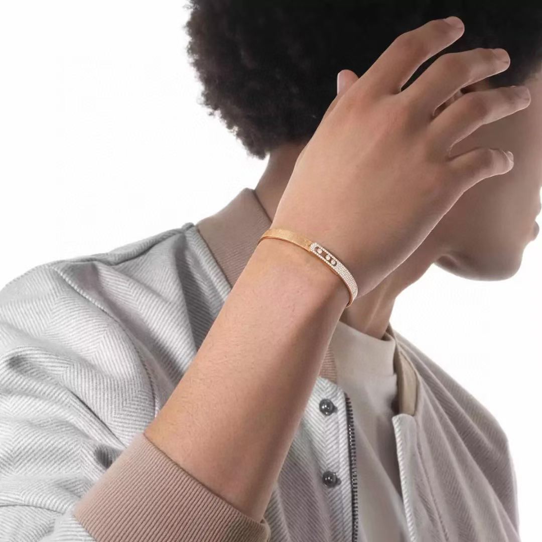 [Miro ] 2026 BRAND-NEW FROSTED BRACELET WITH DIAMONDS THREE COLORS