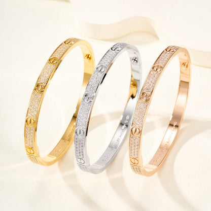 Miro LOVE BRACELET 4.8MM DIAMOND-PAVED