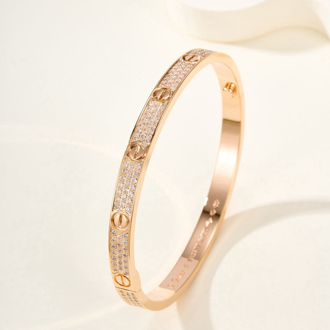 Miro LOVE BRACELET 4.8MM DIAMOND-PAVED