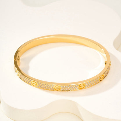 Miro LOVE BRACELET 4.8MM DIAMOND-PAVED