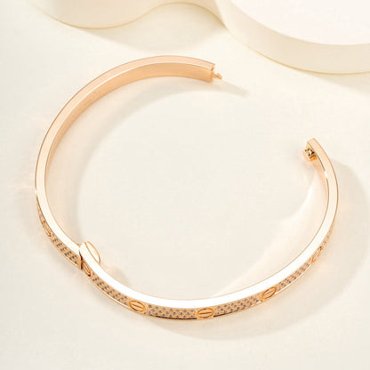Miro LOVE BRACELET 4.8MM DIAMOND-PAVED