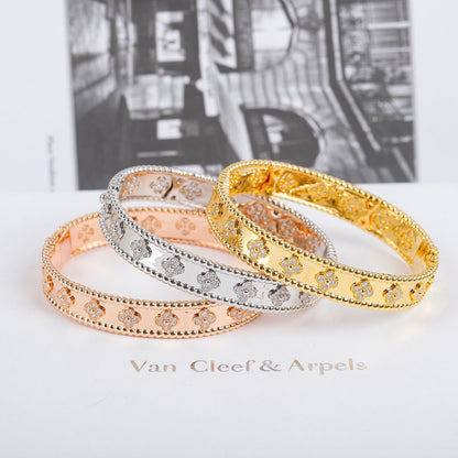 Miro CLOVER BRACELET 8MM DIAMONDS