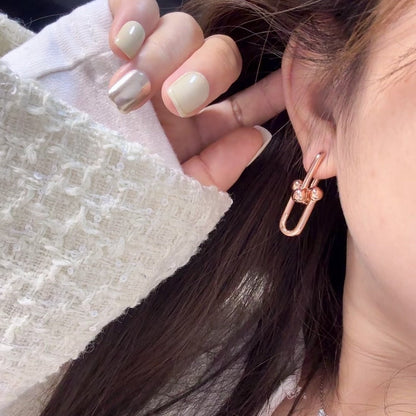 [Miro ] TF U-shaped earrings