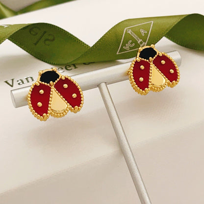 Miro LUCKY LADYBUG EARRINGS