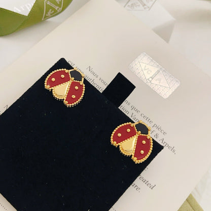 Miro LUCKY LADYBUG EARRINGS