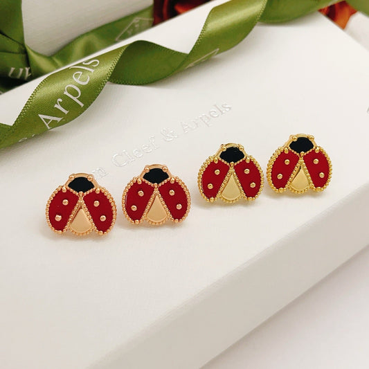 Miro LUCKY LADYBUG EARRINGS