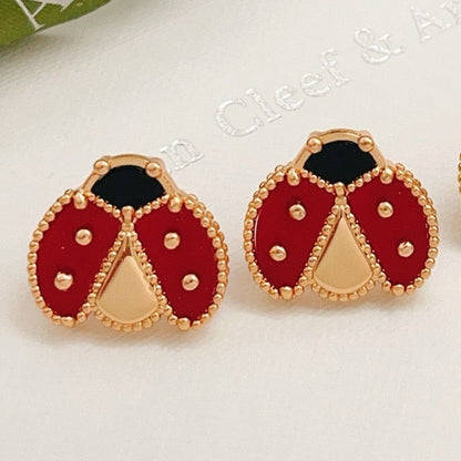 Miro LUCKY LADYBUG EARRINGS