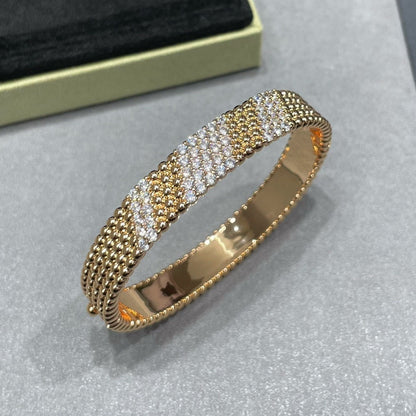 [Miro ]  PERLEE DIAMOND BRACELET ,5-ROW DIAMOND-SET DESIGN
