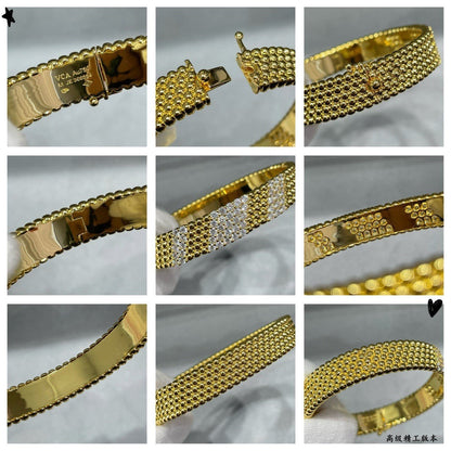 [Miro ]  PERLEE DIAMOND BRACELET ,5-ROW DIAMOND-SET DESIGN