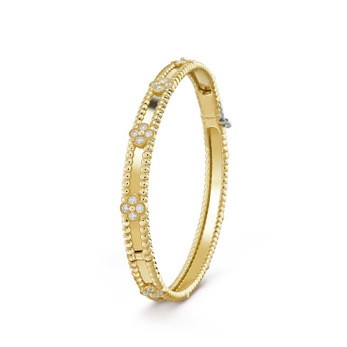 Miro CLOVER BRACELET 4MM DIAMONDS