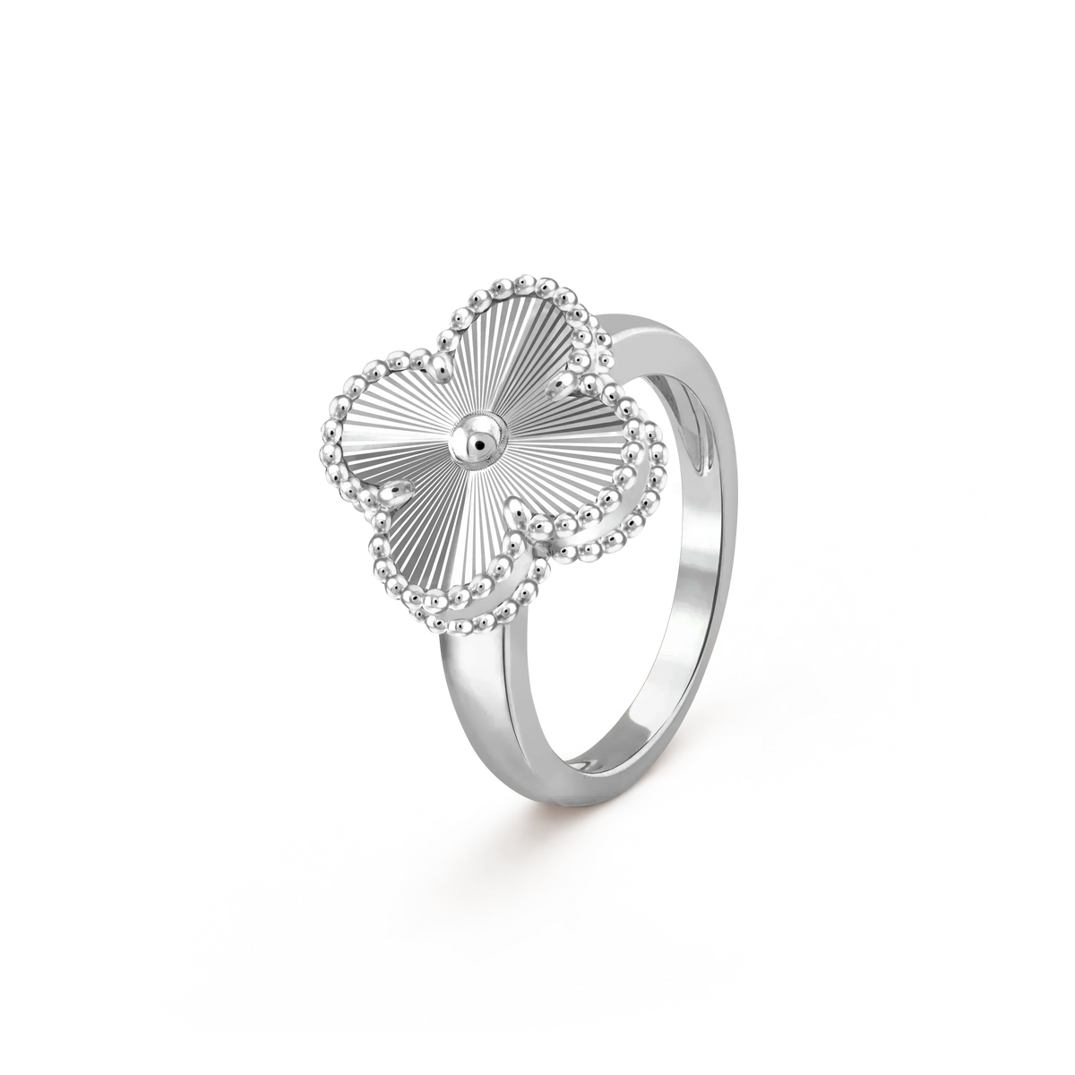 Miro CLOVER SILVER RING