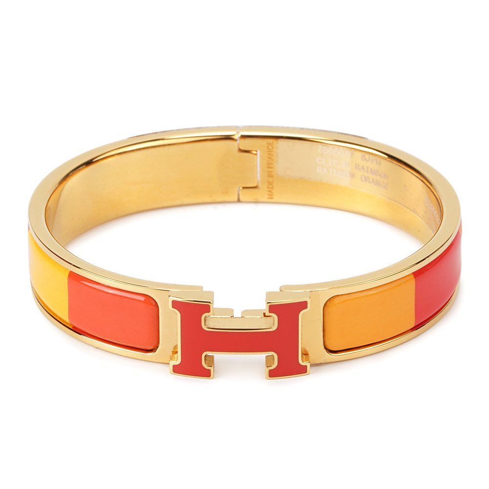 Miro H BRACELET ORANGE RAINBOW CERAMIC