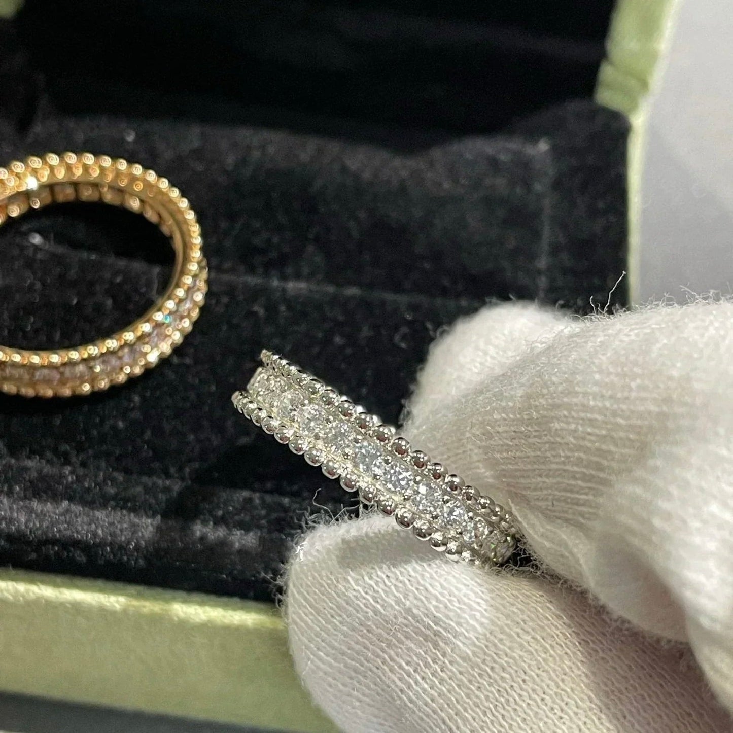 Miro PERLEE DIAMOND SILVER RING