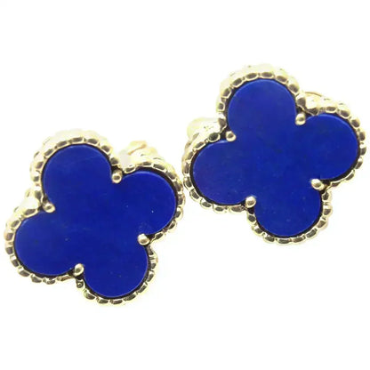 Miro CLOVER MINI 9.5MM TURQUOISE EARRINGS