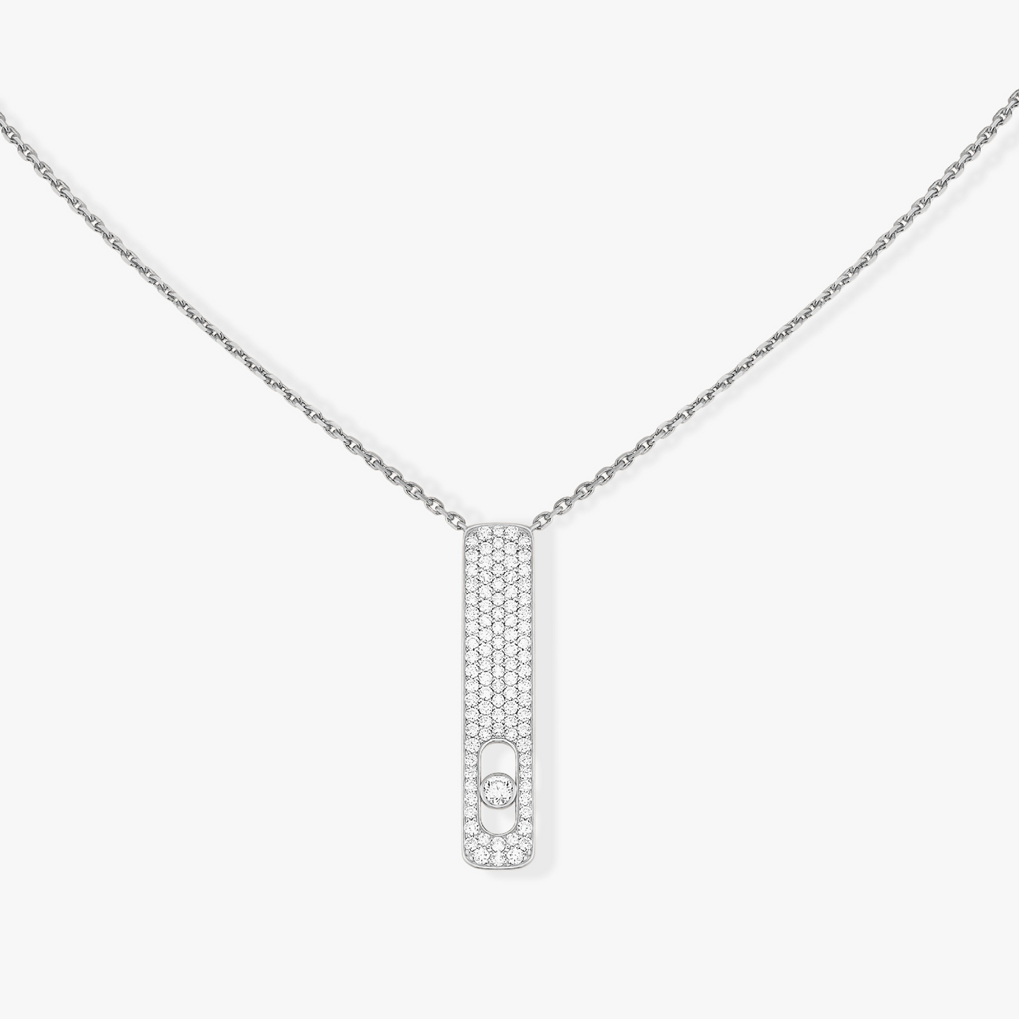 [Miro ] MY FIRST DIAMOND PAVED NECKLACE
