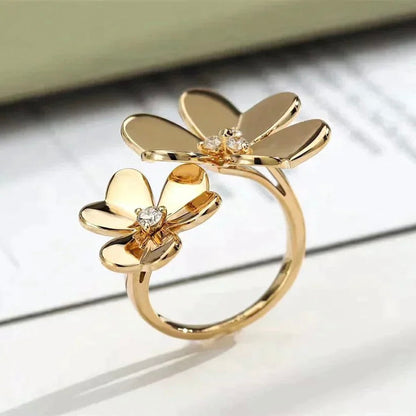 Miro CLOVER COMOS GOLD DIAMOND RING