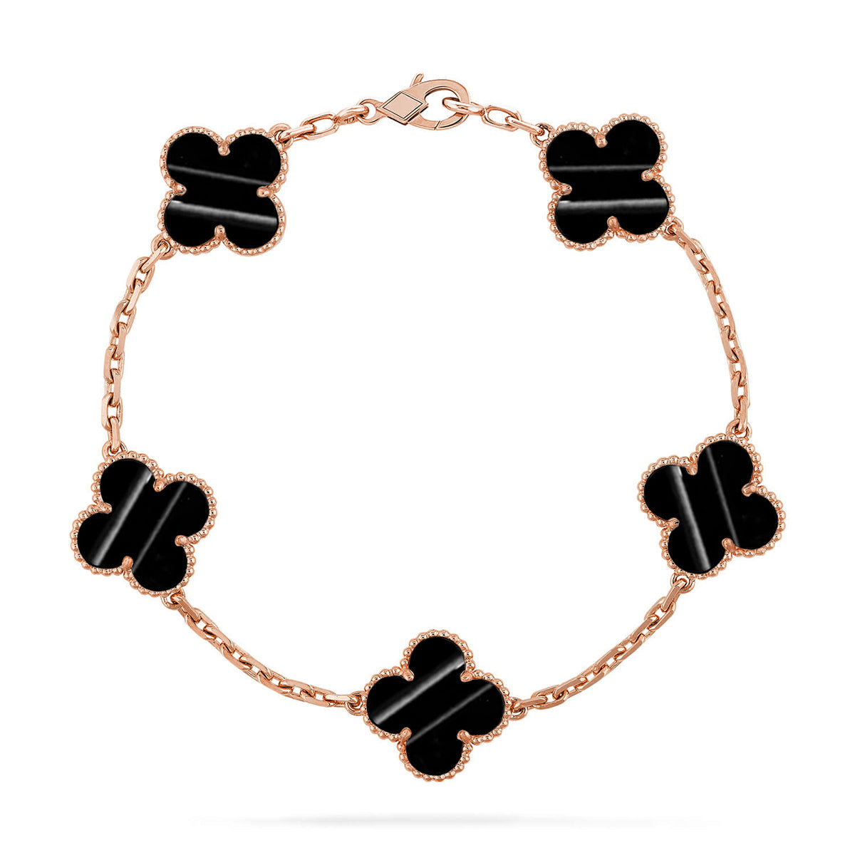 [Miro ]New  CLOVER 5 MOTIF PULSAR STONE BRACELET COLLECTION