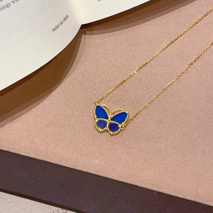 [Miro ] 2026 BUTTERFLY BLUE   NECKLACE