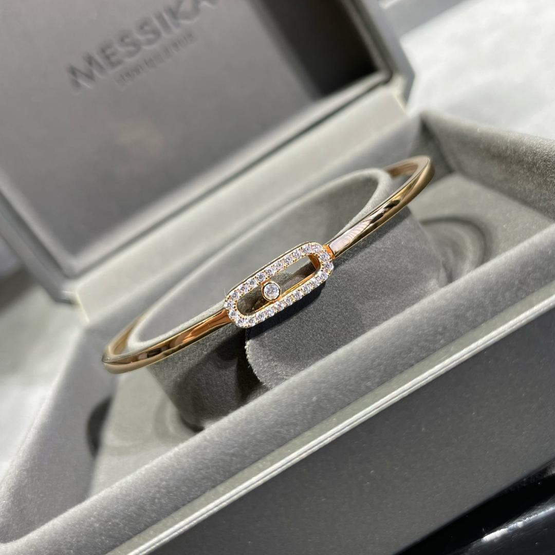 [Miro ]Move Uno pavé flex bangle medium